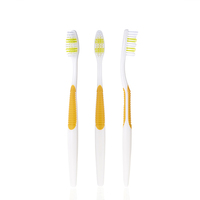 Fabricant de brosses à dents en plastique à poils souples en nylon avec emballage individuel personnalisé en gros avec logo