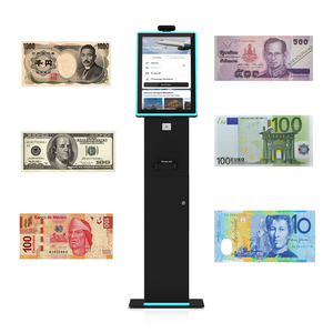 All in One Atm Cash Deposit Mobile SIM Card Ticket Cash Out Redemption Terminal Kiosk