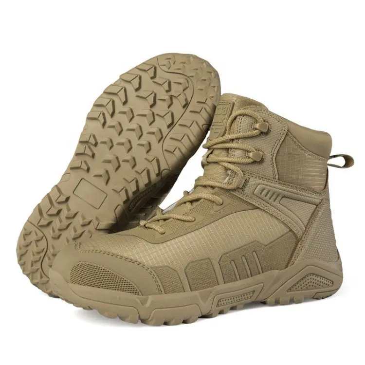 Manufacturer Waterproof Light Weight Outdoor Hiking Desert Tactical Boots