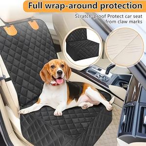 Cojín de coche Oxford sólido ecológico antideslizante para mascotas para perros y gatos-asiento trasero antisuciedad y uso de maletero correas ajustables para todas las estaciones - Product Image 2