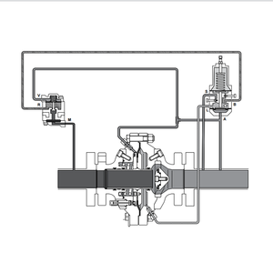 Reguladores de Presión TARARINI FLA para Gas, Montados en Plataforma, con Válvula de Control de Regulación, de Origen Chino - Product Image 3