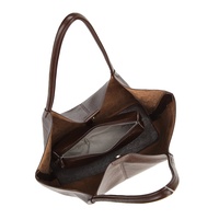 Sac à main design avec logo personnalisé 2026 fil à coudre pliable en cuir PU vintage mode dames sacs à main grand sac fourre-tout pour les femmes