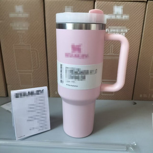 Gobelet isotherme en acier inoxydable <span class=keywords><strong>de</strong></span> 40 oz avec poignée et couvercle, tasse <span class=keywords><strong>de</strong></span> voyage à double paroi pour café, tasse portable pour voiture pour boissons chaudes et froides - Product Image 1