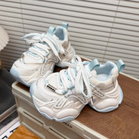 Vente en gros de baskets plateforme pour femmes, hauteur accrue de 6 cm, baskets rétro en mesh, directement de l'usine