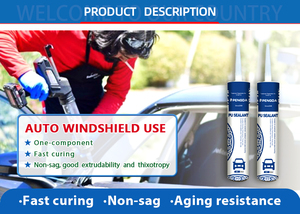 600ml xe kính chắn gió PU Sealant ô tô Polyurethane Sealant xe phía trước kính chắn gió Kính Polyurethane Sealant - Product Image 6