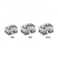 Éléments de serrage à coin de précision Smooth Jaws M6 M8 M10 M12 M14 M16 pour étau OK, mini étau OK, pinces à coin de précision modulaires individuelles