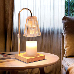 Modern Crystal Base <b>Table</b> Lamp with Black Glass Dome Shade AC Powered <b>LED</b> Warm <b>Light</b> 2700K Eco-Friendly for Bedroom Decor - Product Image 2