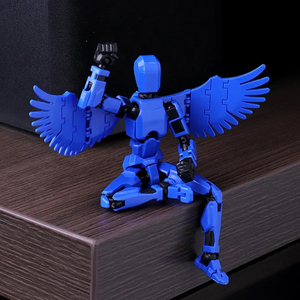 Gran tamaño Lucky 13 figura juguetes maniquí 3D impreso móvil Shapeshift <span class=keywords><strong>Robot</strong></span> figuras de acción DIY maniquí juguetes de descompresión - Product Image 6