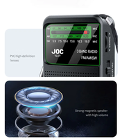 Radio AM FM SW miniature rechargeable Joc Tg-77 avec prise casque
