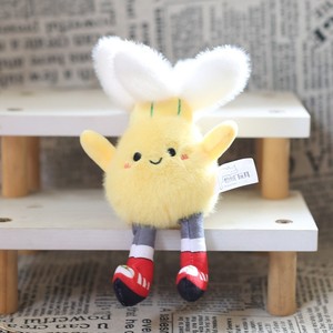 Lindo llavero de oso de peluche súper suave, colgante pequeño de baloncesto y fútbol para almacenamiento de bádminton y mancuernas, relleno de PP - Product Image 6