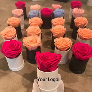Vente en gros de cadeaux événementiels de qualité supérieure Boîte de roses <span class=keywords><strong>éternel</strong></span>les colorées avec logo personnalisé pour la fête des mères Cadeaux événementiels - Product Image 3