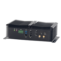 Nueva 10ª generación I7 10750H 6C/12T 5,0 GHz UHD Graphic 6 RS232 COM Computadora industrial HD Soporte Tres pantallas Mini PC sin ventilador
