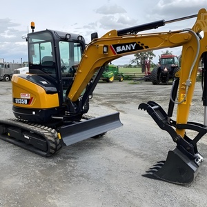 Mini-excavatrice sur chenilles d'occasion Sany Sy35U, également compatible avec les modèles Sany Sy60, Sy75, Sy95, Sy55, Sy26, Sy35 - En promotion - Product Image 1