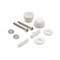 Le boulon en acier de réservoir de toilette de Kohler couvre la norme blanche d'OIN de finition simple de GP1013092-0
