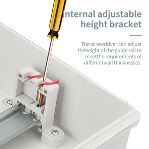 Boîte de distribution ABS à <span class=keywords><strong>12</strong></span> voies de haute qualité avec protection anti-disjoncteur IP40 à installation intégrée pour MCB <span class=keywords><strong>DB</strong></span> - Product Image 5