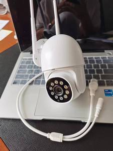 กล้อง IP 4K WiFi สำหรับภายนอกอาคาร ความคมชัดสูง ไร้สาย กล้อง PTZ ติดตามอัตโนมัติด้วย AI กล้องรักษาความปลอดภัย รองรับ H.265 เซ็นเซอร์ CMOS รองรับ Cloud Storage และการ์ดหน่วยความจำ - Product Image 1