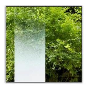 ฟิล์มติดกระจกแบบกำหนดเองได้ ลายจุดขาวไล่ระดับสองทิศทาง สำหรับตกแต่งประตูกระจกสถาปัตยกรรม PET กันน้ำ ป้องกันความเป็นส่วนตัว - Product Image 4