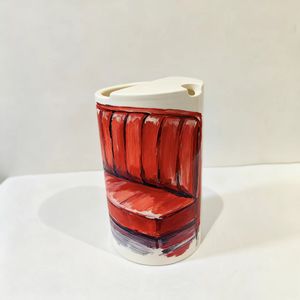 Taza de café de cerámica hecha a mano personalizada-Porcelana pintada a mano con foto personalizada para regalos de vacaciones - Product Image 2