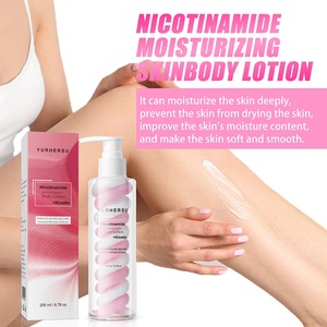 Lotion corporelle à la niacinamide pour éclaircir et hydrater, pour unifier le teint, traiter les taches brunes, légère et non grasse, service OEM - Product Image 3