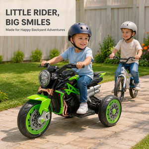 <span class=keywords><strong>Moto</strong></span> électrique pour enfants, jouet à piles 12V, <span class=keywords><strong>3</strong></span> roues, double moteur, <span class=keywords><strong>moto</strong></span> électrique pour enfants avec musique pour garçons et filles - Product Image 1