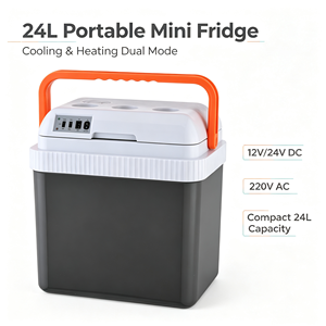 <span class=keywords><strong>Nevera</strong></span> Portátil Termoeléctrica EVERCOOL de 24 Litros, 12V CC, 230V CA, Mini Refrigerador para Auto - Product Image 3