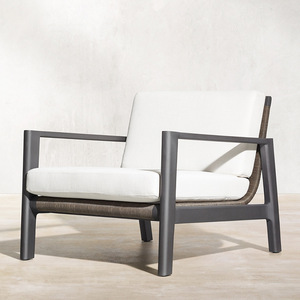 Ensemble de meubles d'extérieur en alliage d'aluminium pour patio, villa, jardin, table basse de loisirs, hôtel, complexe hôtelier, résistant aux intempéries et imperméable - Product Image 3