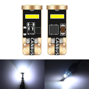 ไฟ LED ประดับภายในรถแบบไม่มีขั้ว T10 LED <span class=keywords><strong>168</strong></span> 7020 3SMD 194 LED แบบ W5W - Product Image 2