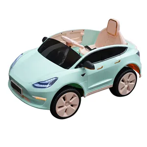 2023 Fashion HOT Selling 12V Battery Operated One Button Start Children Electric Car Wheel Toys Ride-on Car for Kids Drive