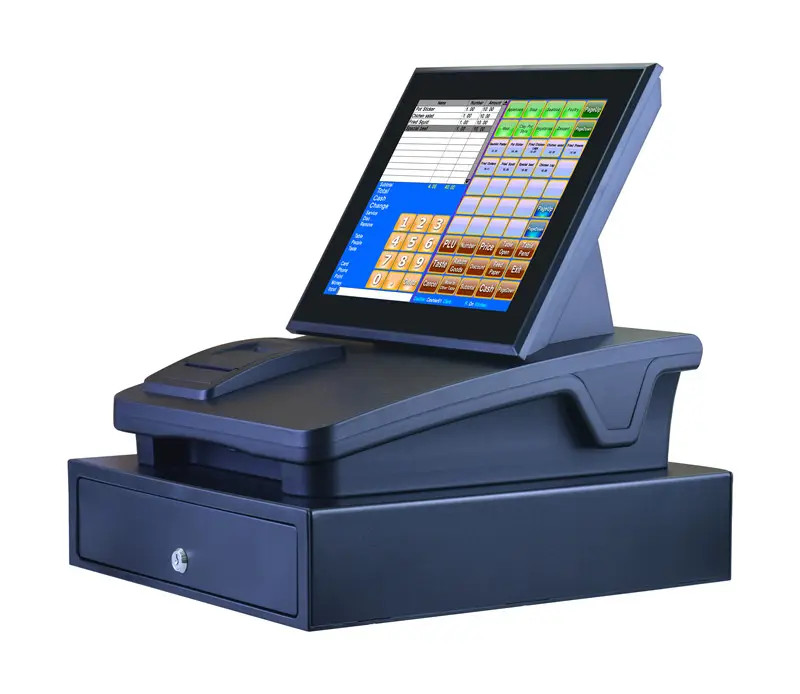 Máquina de dinheiro da tela sensível ao toque da alta qualidade/máquina da posição/registrsters do dinheiro para a venda