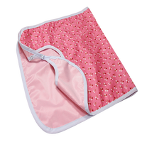 Échantillon gratuit bavoirs d'incontinence bavoirs adultes réutilisables durables entièrement personnalisés lavables en machine pour les aînés