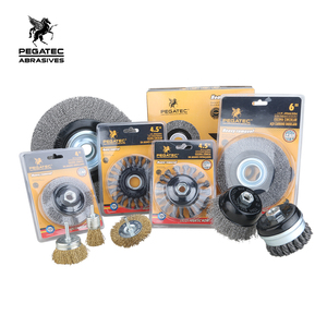 90mm <span class=keywords><strong>Twist</strong></span> Knot dây cup bàn chải - Product Image 4