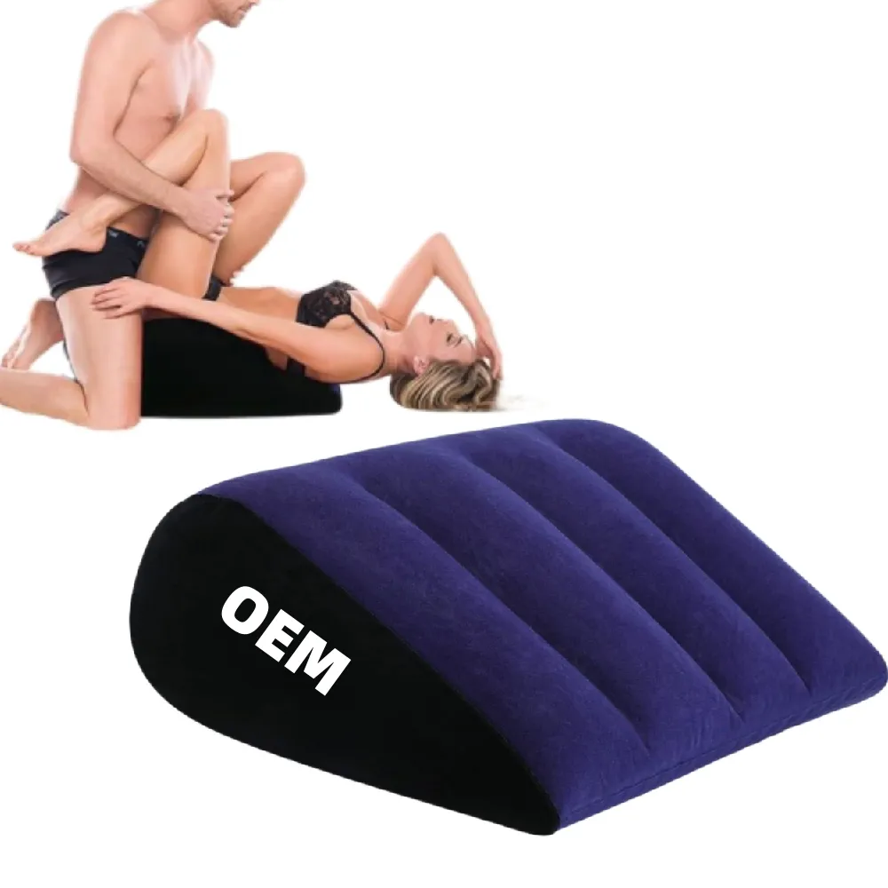 Almohada de viaje para adultos para ayuda sexual, almohadas de cuña Climax, cojín de posición Sexual, juego de pareja, muebles sexuales inflables, Juguetes sexuales