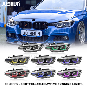 JUSHUN LED Laser Headlights for 3 Series F30 F31 F35 M3 F80 2013-2018 Head Lights Colorful Daytime Running Colorful Daytime Runn - Product Image 6
