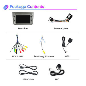 MEKEDE Car-play 8227 2 + 32 GPS pantalla táctil reproductor <span class=keywords><strong>Multimedia</strong></span> Android Audio música Radio para 7 pulgadas <span class=keywords><strong>Alfa</strong></span> Romeo <span class=keywords><strong>Mito</strong></span> 2008-2016 - Product Image 3