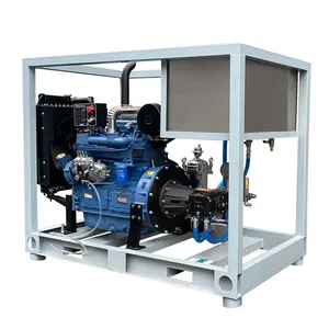 45 HP BFQ2280 refroidissement à eau/moteur Diesel 22LPM 800BAR 11600PSI Botuo industriel nettoyeur haute pression usine
