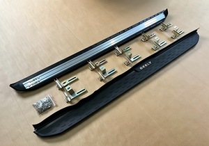 Marchepieds latéraux en alliage <span class=keywords><strong>d</strong></span>'aluminium pour Geely Monjaro/Xingyue, barres <span class=keywords><strong>de</strong></span> protection, seuils <span class=keywords><strong>de</strong></span> <span class=keywords><strong>porte</strong></span> <span class=keywords><strong>de</strong></span> voiture, accessoires extérieurs - Product Image 4