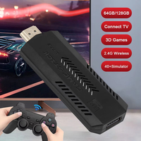 X2 Plus 64G 128G 64G GD10 Pro Console de Jeu 4K Lecteur 3D HD Rétro Manette Sans Fil TV 50 Émulateurs pour Cadeaux d'Enfants
