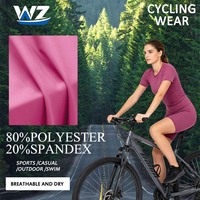 Tela de Nailon y Spandex Transpirable de Secado Rápido de Alta Calidad, Personalización, Tarjetas de Colores Gratuitas para Camisetas y Leggings de Ciclismo