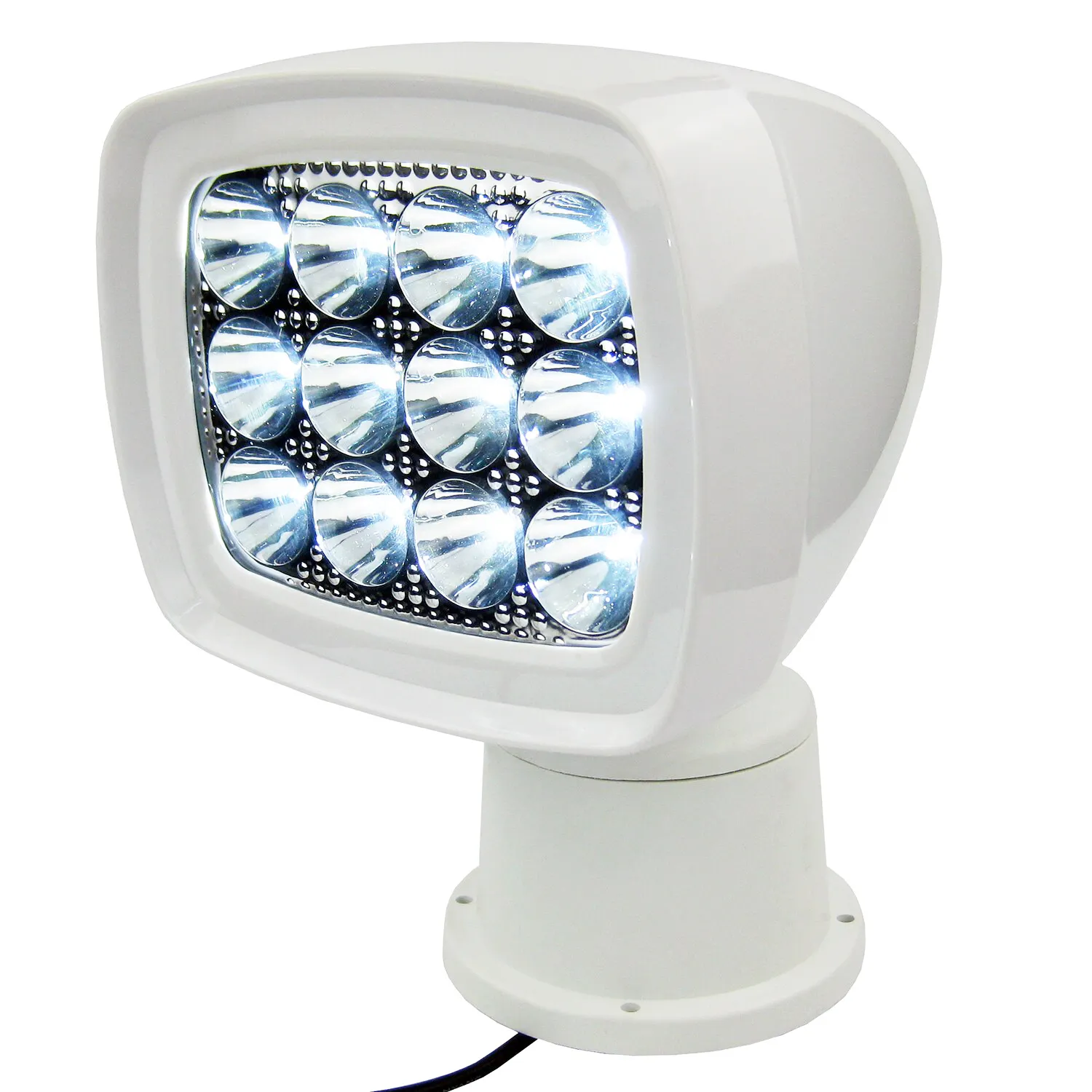 Reflector LED inalámbrico con Control remoto, reflector marino de 10-30V para barco