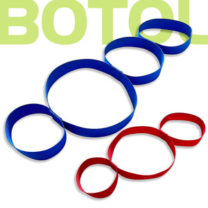 Three <b>Ring</b> And Four <b>Ring</b> Leg <b>Stretching</b> Circles Pilates Yoga Fascia Bands Rehabilitation Straps For Fitness Body Shaping Dance - Product Image 3