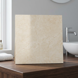 Britton Bianco 600x600mm Matte Porcelain Tiles White Marble Look Ceramic Interior Floor Collection - Product Image 4