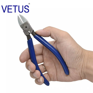 Vetus Diagonal Cutting <b>Pliers</b> 5 Inch 6 Inch Electronic Wire Cutters Chromium Vanadium Steel Industrial Grade - Product Image 1