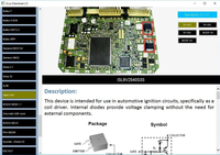 ECU Software de reparación Ecus Datasheet 2,0 PCB Schematic con componentes electrónicos de ECU e información adicional para IAW B-osch