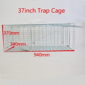 Cage piège pour animaux sauvages pour lapin, écureuil, chat, renard, empêchant les opossums et les rats - Product Image 5