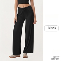 Pantalon de yoga décontracté pour femme, coupe droite, évasé, pour l'entraînement, la danse et le Pilates – Collection 2026 – Vente en gros