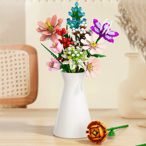 Diy Micro Flower Building <strong>Blocks</strong> Mini Bricks Particles Eternal Life Flowers Home Decoration Assembling Puzzle Toy Children Gift - Product Image 6