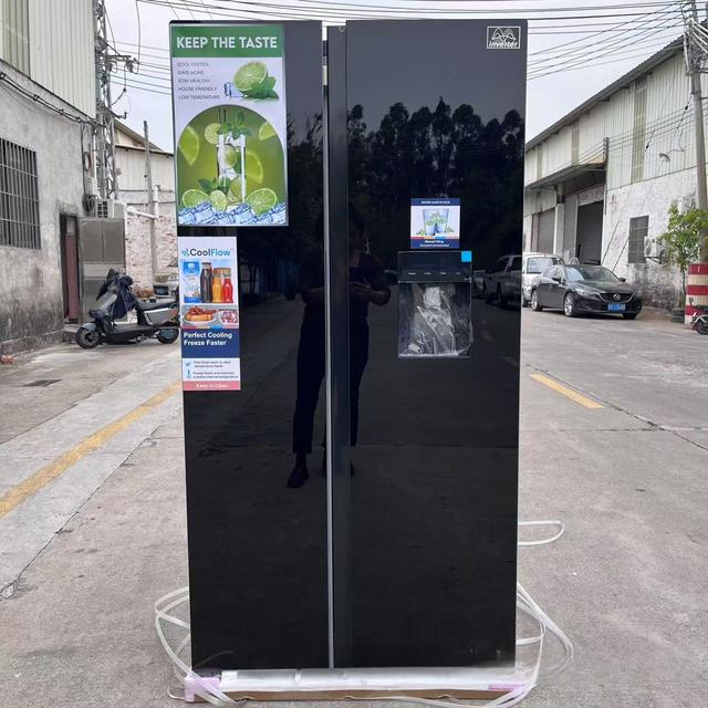 Y 573L Refrigeration Equipment Refrigerators for Home Heat Exchange Parts Smart Freezers Home Commercial Side-by-side Display