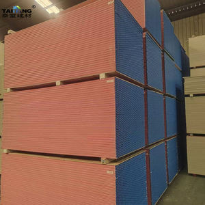 Green Board 5/8 4X12 Feuilles de cloison sèche 3/8 Plaque De Platre 2500X1200 Plaque De plâtre Plaque De plâtre Plaques De plâtre pour plafond - Product Image 6