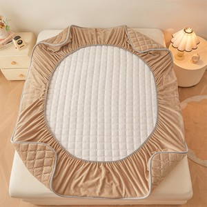 <span class=keywords><strong>Protège</strong></span>-<span class=keywords><strong>Matelas</strong></span> Hypoallergénique en Polaire Lait Lavable Imprimé Personnalisé Housse Matelassée Anti-Allergie - Product Image 4