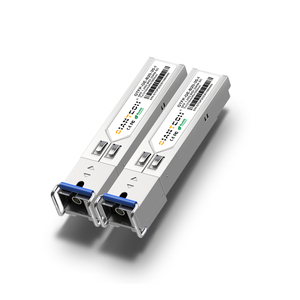 Émetteur-récepteur optique SFP GIANTECH 1,25 G monomode monofibre avec connecteur SC 1310/1550 nm, module émetteur-récepteur fibre optique 20 km POE - Product Image 1